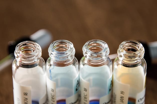 A close up comparison of the ingredient lists of a high-end serum and a drugstore serum, highlighting the identical key ingredients. Text overlays point out the matching components, with arrows leading to the equivalent ingredients on each product's label.