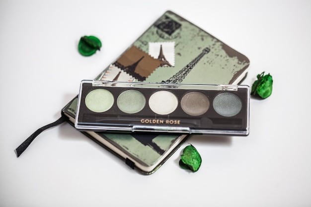 A side-by-side comparison of two eyeshadow palettes, one high-end and one drugstore. The image focuses on the color payoff and texture of the shadows when swatched on a model's arm, highlighting the minimal difference in pigmentation and smoothness between the two options.