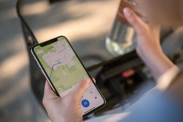 A close-up of a smartphone screen displaying a charging station finder app, showing a map with multiple EV charging icons, alongside real-time availability data and charger types, with a blurred urban backdrop.