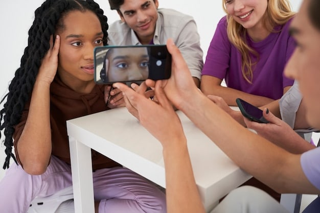 A diverse group of people, from beginners to semi-professionals, using various AI-powered cameras (including smartphones and dedicated cameras) in different settings, illustrating the accessibility and widespread adoption of this technology.
