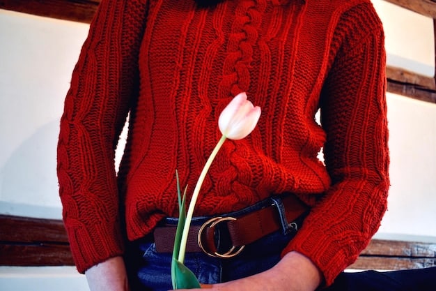 A close-up of a layered outfit featuring a Shein knit sweater over a collared shirt, accessorized with a delicate necklace and a contrasting scarf, highlighting different textures and colors.