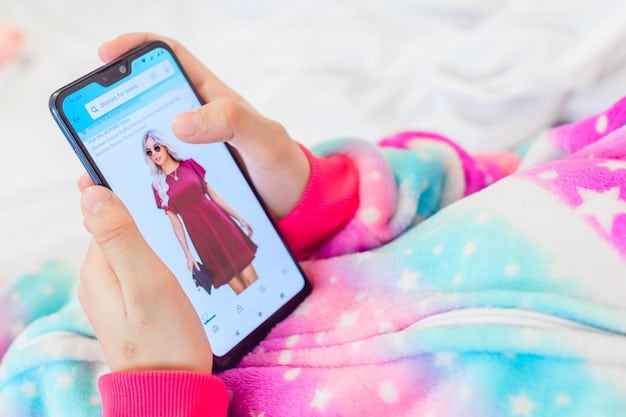 A close-up of a smartphone screen displaying the Shein app, with a notification banner prominently showing a 