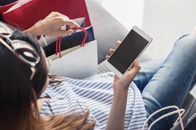 A person's hand holding a smartphone showcasing the Shein app with a shopping cart full of discounted items, ready for checkout.