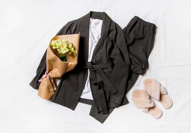 A flat lay display of a complete Shein outfit, including a tailored blazer, a simple camisole, wide-leg trousers, and a small shoulder bag, all expertly arranged to demonstrate a cohesive, budget-friendly look for under $50.