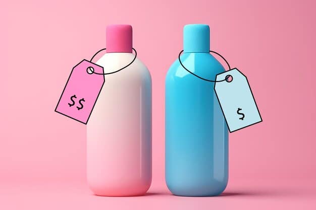 A split image showing a product with an artificially inflated original price on one side, compared to its actual market value on the other. The image visually represents the deceptive practice of inflating prices before applying a discount. This relates directly to How to Spot Fake Sales and Avoid Getting Ripped Off: A Consumer's Guide by showing a common tactic used in fake sales.