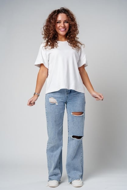 An image showing a woman wearing a basic outfit of a white t-shirt and jeans. Three smaller inset images display the same woman adding different layers: a denim jacket, a cardigan, and a leather jacket. The background transitions subtly from daytime to nighttime, showcasing the versatility of layering. The image focuses on From Day to Night: Transforming Your Outfit with Simple Fashion Tweaks in the US through layering.