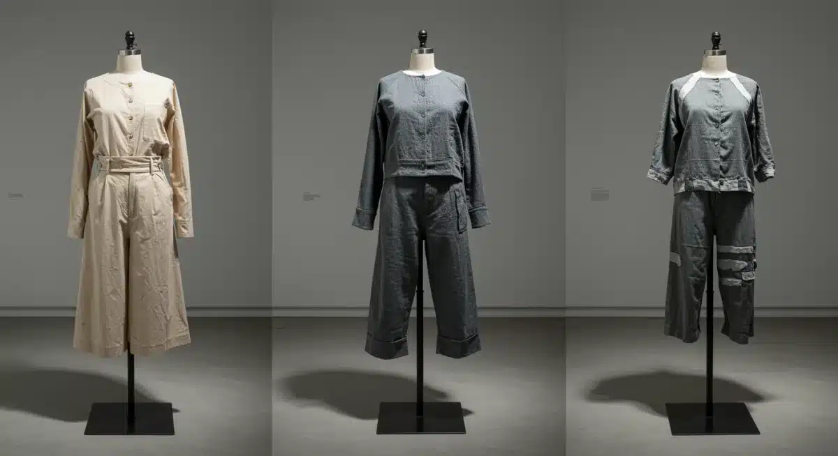 Emerging designers' sustainable and accessible collections on display.