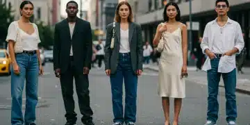 Modernized 90s American fashion trends 2026