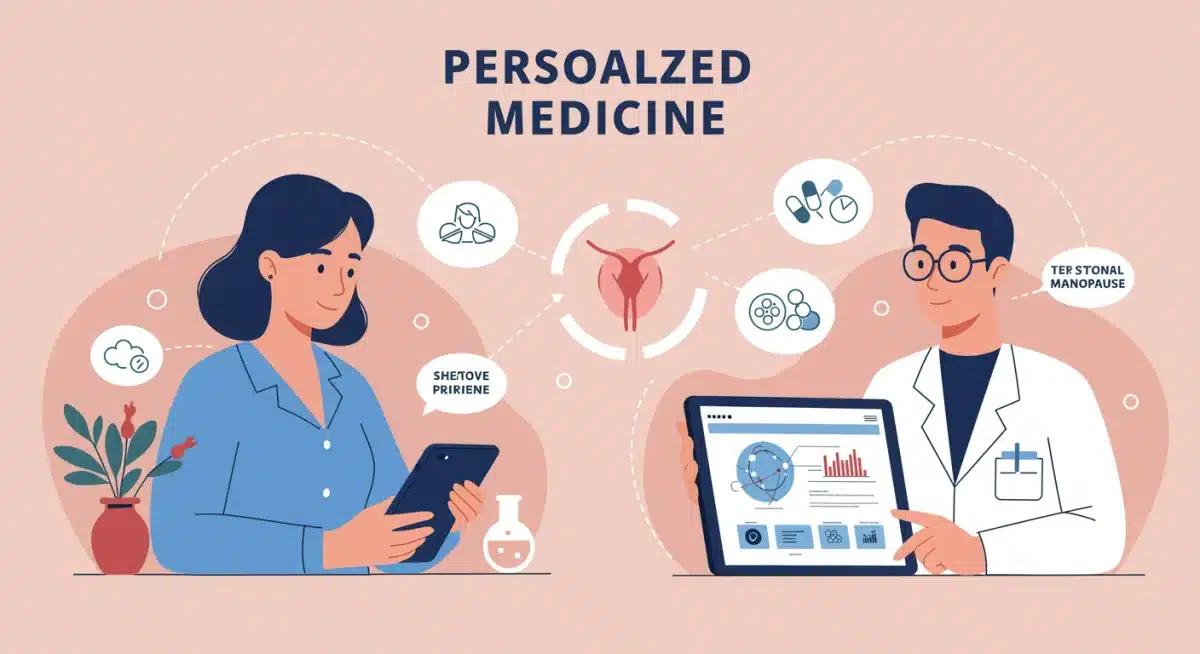 Personalized treatment plan for perimenopause and menopause management