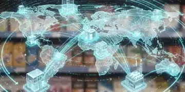 Global interconnected supply chain network impacting consumer shopping in 2026