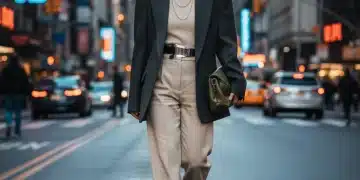 Stylish woman reinvents personal look with 2026 fashion trends