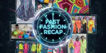 Dynamic collage showing diverse fashion trends and runway highlights for a quick weekly recap.